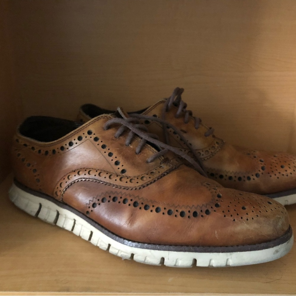 Cole Haan Wingtip leather sneakers